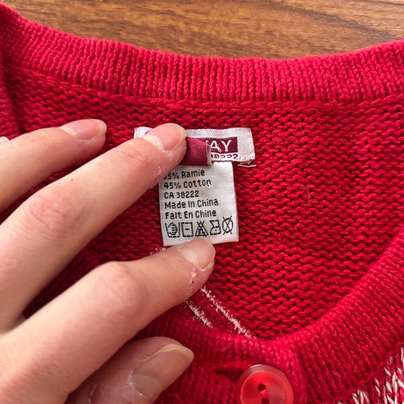 Vintage Christmas Sweater size small - Picture 3 of 8